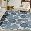 image:imageNourison Home Garden Oasis Natural 3 x 5 Area Rug  Easy Clean Non Shedding Bed Room Living Room Dining Room Kitchen 3 x 5Blue