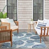 image:imageNourison Home Garden Oasis Natural 3 x 5 Area Rug  Easy Clean Non Shedding Bed Room Living Room Dining Room Kitchen 3 x 5Blue