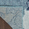 image:imageNourison Home Garden Oasis Natural 3 x 5 Area Rug  Easy Clean Non Shedding Bed Room Living Room Dining Room Kitchen 3 x 5Blue