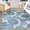image:imageNourison Home Garden Oasis Natural 3 x 5 Area Rug  Easy Clean Non Shedding Bed Room Living Room Dining Room Kitchen 3 x 5Blue