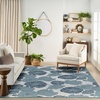 image:imageNourison Home Garden Oasis Natural 3 x 5 Area Rug  Easy Clean Non Shedding Bed Room Living Room Dining Room Kitchen 3 x 5Blue