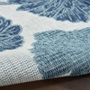 image:imageNourison Home Garden Oasis Natural 3 x 5 Area Rug  Easy Clean Non Shedding Bed Room Living Room Dining Room Kitchen 3 x 5Blue
