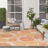 image:imageNourison Home Garden Oasis Natural 3 x 5 Area Rug  Easy Clean Non Shedding Bed Room Living Room Dining Room Kitchen 3 x 5Coral