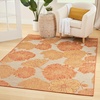 image:imageNourison Home Garden Oasis Natural 3 x 5 Area Rug  Easy Clean Non Shedding Bed Room Living Room Dining Room Kitchen 3 x 5Coral