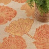 image:imageNourison Home Garden Oasis Natural 3 x 5 Area Rug  Easy Clean Non Shedding Bed Room Living Room Dining Room Kitchen 3 x 5Coral