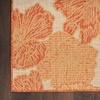 image:imageNourison Home Garden Oasis Natural 3 x 5 Area Rug  Easy Clean Non Shedding Bed Room Living Room Dining Room Kitchen 3 x 5Coral