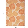 image:imageNourison Home Garden Oasis Natural 3 x 5 Area Rug  Easy Clean Non Shedding Bed Room Living Room Dining Room Kitchen 3 x 5Coral