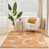 image:imageNourison Home Garden Oasis Natural 3 x 5 Area Rug  Easy Clean Non Shedding Bed Room Living Room Dining Room Kitchen 3 x 5Coral