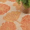image:imageNourison Home Garden Oasis Natural 3 x 5 Area Rug  Easy Clean Non Shedding Bed Room Living Room Dining Room Kitchen 3 x 5Coral