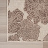 image:imageNourison Home Garden Oasis Natural 3 x 5 Area Rug  Easy Clean Non Shedding Bed Room Living Room Dining Room Kitchen 3 x 5Natural