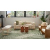 image:imageNourison Home Garden Oasis Navy 3 x 5 Area Rug  Easy Clean Non Shedding Bed Room Living Room Dining Room Kitchen 3 x 5Green Ivory