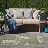 image:imageNourison Home Garden Oasis Navy 3 x 5 Area Rug  Easy Clean Non Shedding Bed Room Living Room Dining Room Kitchen 3 x 5Green Ivory