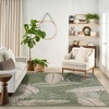image:imageNourison Home Garden Oasis Navy 3 x 5 Area Rug  Easy Clean Non Shedding Bed Room Living Room Dining Room Kitchen 3 x 5Green Ivory