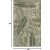 image:imageNourison Home Garden Oasis Navy 3 x 5 Area Rug  Easy Clean Non Shedding Bed Room Living Room Dining Room Kitchen 3 x 5Ivory Green