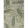 image:imageNourison Home Garden Oasis Navy 3 x 5 Area Rug  Easy Clean Non Shedding Bed Room Living Room Dining Room Kitchen 3 x 5Ivory Green