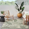 image:imageNourison Home Garden Oasis Navy 3 x 5 Area Rug  Easy Clean Non Shedding Bed Room Living Room Dining Room Kitchen 3 x 5Ivory Green