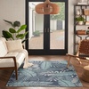 image:imageNourison Home Garden Oasis Navy 3 x 5 Area Rug  Easy Clean Non Shedding Bed Room Living Room Dining Room Kitchen 3 x 5Navy