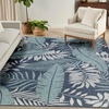 image:imageNourison Home Garden Oasis Navy 3 x 5 Area Rug  Easy Clean Non Shedding Bed Room Living Room Dining Room Kitchen 3 x 5Navy