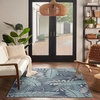 image:imageNourison Home Garden Oasis Navy 3 x 5 Area Rug  Easy Clean Non Shedding Bed Room Living Room Dining Room Kitchen 3 x 5Navy