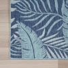 image:imageNourison Home Garden Oasis Navy 3 x 5 Area Rug  Easy Clean Non Shedding Bed Room Living Room Dining Room Kitchen 3 x 5Navy