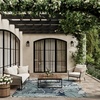 image:imageNourison Home Garden Oasis Navy 3 x 5 Area Rug  Easy Clean Non Shedding Bed Room Living Room Dining Room Kitchen 3 x 5Navy