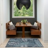 image:imageNourison Home Garden Oasis Navy 3 x 5 Area Rug  Easy Clean Non Shedding Bed Room Living Room Dining Room Kitchen 3 x 5Navy