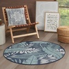 image:imageNourison Home Garden Oasis Navy 3 x 5 Area Rug  Easy Clean Non Shedding Bed Room Living Room Dining Room Kitchen 3 x 5Navy
