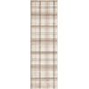 image:imageNourison Home Grafix Red 3 x 5 Area Rug Modern Plaid Bed Room Living Room Dining Room Kitchen Easy Clean Non Shedding 3x5Ivory Beige