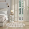 image:imageNourison Home Grafix Red 3 x 5 Area Rug Modern Plaid Bed Room Living Room Dining Room Kitchen Easy Clean Non Shedding 3x5Ivory Beige