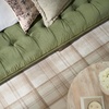 image:imageNourison Home Grafix Red 3 x 5 Area Rug Modern Plaid Bed Room Living Room Dining Room Kitchen Easy Clean Non Shedding 3x5Ivory Beige