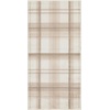 image:imageNourison Home Grafix Red 3 x 5 Area Rug Modern Plaid Bed Room Living Room Dining Room Kitchen Easy Clean Non Shedding 3x5Ivory Beige