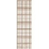 image:imageNourison Home Grafix Red 3 x 5 Area Rug Modern Plaid Bed Room Living Room Dining Room Kitchen Easy Clean Non Shedding 3x5Ivory Beige
