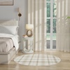 image:imageNourison Home Grafix Red 3 x 5 Area Rug Modern Plaid Bed Room Living Room Dining Room Kitchen Easy Clean Non Shedding 3x5Ivory Beige