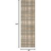 image:imageNourison Home Grafix Red 3 x 5 Area Rug Modern Plaid Bed Room Living Room Dining Room Kitchen Easy Clean Non Shedding 3x5Olive