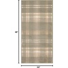 image:imageNourison Home Grafix Red 3 x 5 Area Rug Modern Plaid Bed Room Living Room Dining Room Kitchen Easy Clean Non Shedding 3x5Olive