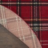 image:imageNourison Home Grafix Red 3 x 5 Area Rug Modern Plaid Bed Room Living Room Dining Room Kitchen Easy Clean Non Shedding 3x5Red