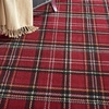 image:imageNourison Home Grafix Red 3 x 5 Area Rug Modern Plaid Bed Room Living Room Dining Room Kitchen Easy Clean Non Shedding 3x5Red