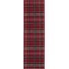image:imageNourison Home Grafix Red 3 x 5 Area Rug Modern Plaid Bed Room Living Room Dining Room Kitchen Easy Clean Non Shedding 3x5Red