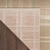 image:imageNourison Home Grafix Red 3 x 5 Area Rug Modern Plaid Bed Room Living Room Dining Room Kitchen Easy Clean Non Shedding 3x5Taupe
