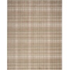 image:imageNourison Home Grafix Red 3 x 5 Area Rug Modern Plaid Bed Room Living Room Dining Room Kitchen Easy Clean Non Shedding 3x5Taupe