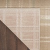 image:imageNourison Home Grafix Red 3 x 5 Area Rug Modern Plaid Bed Room Living Room Dining Room Kitchen Easy Clean Non Shedding 3x5Taupe