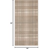 image:imageNourison Home Grafix Red 3 x 5 Area Rug Modern Plaid Bed Room Living Room Dining Room Kitchen Easy Clean Non Shedding 3x5Taupe