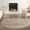 image:imageNourison Home Grafix Red 3 x 5 Area Rug Modern Plaid Bed Room Living Room Dining Room Kitchen Easy Clean Non Shedding 3x5Taupe