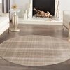 image:imageNourison Home Grafix Red 3 x 5 Area Rug Modern Plaid Bed Room Living Room Dining Room Kitchen Easy Clean Non Shedding 3x5Taupe