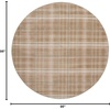 image:imageNourison Home Grafix Red 3 x 5 Area Rug Modern Plaid Bed Room Living Room Dining Room Kitchen Easy Clean Non Shedding 3x5Taupe