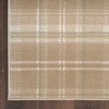 image:imageNourison Home Grafix Red 3 x 5 Area Rug Modern Plaid Bed Room Living Room Dining Room Kitchen Easy Clean Non Shedding 3x5Taupe