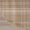 image:imageNourison Home Grafix Red 3 x 5 Area Rug Modern Plaid Bed Room Living Room Dining Room Kitchen Easy Clean Non Shedding 3x5Taupe