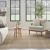 image:imageNourison Home Grafix Red 3 x 5 Area Rug Modern Plaid Bed Room Living Room Dining Room Kitchen Easy Clean Non Shedding 3x5Taupe