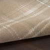 image:imageNourison Home Grafix Red 3 x 5 Area Rug Modern Plaid Bed Room Living Room Dining Room Kitchen Easy Clean Non Shedding 3x5Taupe