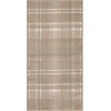 image:imageNourison Home Grafix Red 3 x 5 Area Rug Modern Plaid Bed Room Living Room Dining Room Kitchen Easy Clean Non Shedding 3x5Taupe